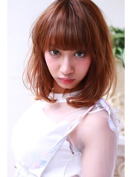 アルス(ars) ロブ×オレンジレッドカラー