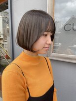 キュオンシア(CUEON. ciea)&nbsp;ミニボブ×オリーブベージュ