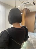 20代30代40代前下がりストレート大人ボブリップライン