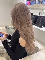 ベレーザ 渋谷(BELEZA)&nbsp;0シルキーベージュハイライトバレイヤージュハイトーンカラー