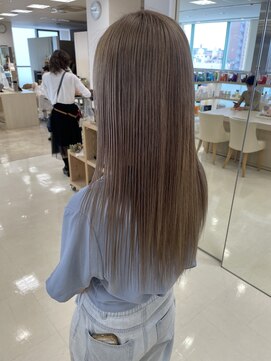 ケンジ 平塚ラスカ店(KENJE) ハイトーン／ミルクティーベージュ/平塚