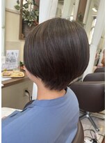 コアフィールフィス(COIFFURE fils)&nbsp;《見附　今町》M3D秋カラー　透け感マット　ショートヘア
