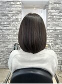 髪質改善/縮毛矯正白髪ぼかしレイヤーカットショートカットボブ