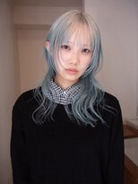 ユルク(JURK nagoya)&nbsp;【TAIKI NOGUCHI】ルーツカラー×クリアブルー