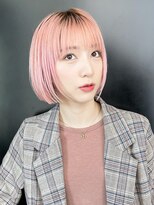 シオン(shion)&nbsp;似合わせカットメルティカラー刈り上げボブクラゲヘアー_58953