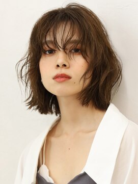 アース 越谷店(HAIR&MAKE EARTH) 浮遊感たっぷりの無造作ボブ