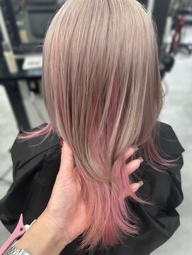 エス 天満扇町(esu) ブリーチカラー/ハイトーンカラー/デザインカラー