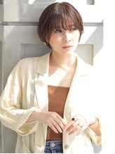 エクラ ソラ 西宮門戸厄神(e'clat SORA) 艶感重視のひし形大人ショート☆