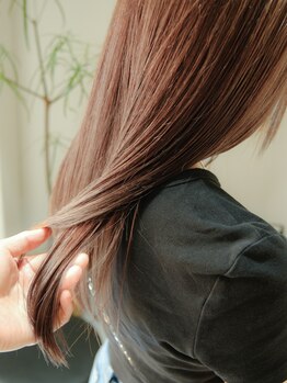 ファブ(fab.)の写真/話題の【髪質改善カラー】でダメージが気になる髪もケアしながらなりたいStyleに＊今までにないツヤ感を◇
