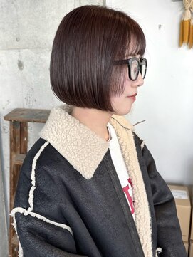 シック(sick) ミニボブ(髪質改善カラー) 【福岡 パーマ 髪質改善】