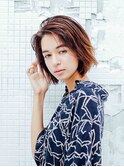 大人クールかきあげボブ☆20代30代40代50代