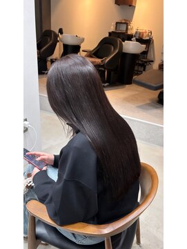 グラフ 立川(Graph.) 透明感カラー/オリーブグレージュ