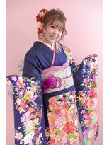 メルク(merc.) 成人式♪ヘアアレンジ&着付け