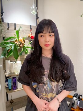 エレノア 自由が丘店(Eleanor) 小顔カット＊大人ロングレイヤーアンブレラカラーハイライト