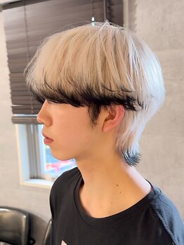 アンドソー 池袋(&so.)の写真/メンズのハイトーン/ブリーチはお任せ◎トレンドと自分らしさを叶える垢抜けメンズスタイル！[池袋]