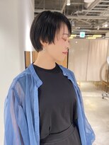 ゴウトゥデイ 渋谷MODI店(GO TODAY)&nbsp;大人女性に似合う黒髪ハンサムショート