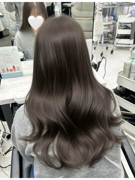 アマトウキョウスマートサロン(AMA TOKYO×Smart Salon) グレージュ  アッシュグレージュ  透明感カラー