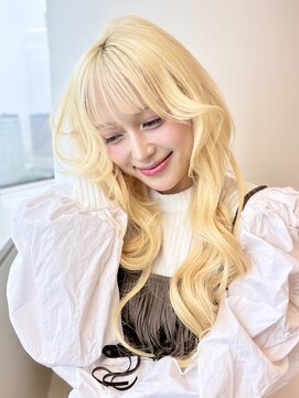 プロデュース 相模原店(Produce) 韓国風コテ巻き仕上げ