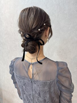 【ゆるふわ】シニヨン