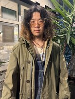 アンドピース and peace メンズパーマ