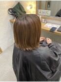 【ビフォーアフター有】透明感◎暗めアンニュイベージュ＊