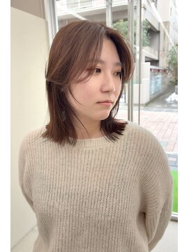 ブラウン(Brown) フェイスラインレイヤー