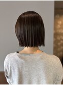 暗くても透け感カラー◎ミニボブ!川越/ショート/ボブ