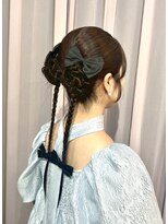ヘアアレンジメント ボガスティーズ 川崎店(Hair arrangement Vogusty's) タイトツインアレンジ