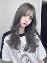 レア 新越谷(LEA) くびれロングレイヤー × アッシュグレージュ