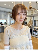 グラッド ナチュラル ヘアー(glad NATURAL HAIR) 丸みショートボブ