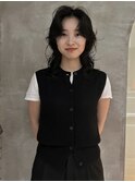 クシュっとパーマ　stylist &nbsp;nana 【千葉駅】