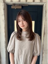 ニーゼロゼロナナ(2007)&nbsp;【小顔効果◎】韓国風レイヤー×透明感カラー