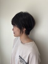 リンド(Lindo)&nbsp;大人可愛い丸みショートボブ　小顔似合わせ×顔まわりレイヤー