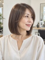 レノマ(renoma) 40代50代 艶髪ストレートボブ×髪質改善