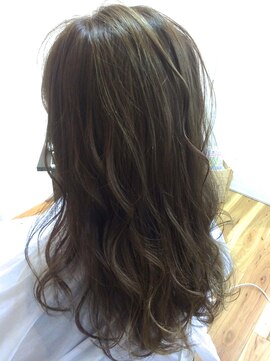 アンス 大阪梅田(ANs.) 20代30代★スタイリング簡単♪イルミナ透明感アッシュベージュ