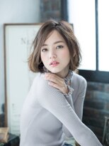 プランタンバイフラミューム 大和店(PRINTEMPS by flammeum) 透明感×色っぽユルボブ【大和】