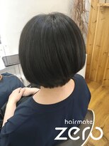 ヘアメイクゼロ 坂戸駅前店(hairmake zero)&nbsp;オージュア　柔らか丸みボブ