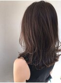 深みブラウン_マニッシュショート,ネイビーカラー,フレンチボブ
