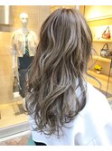 ロングヘアスタイル