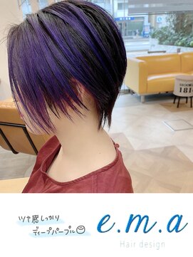 エマヘアデザイン(e.m.a Hair design) ディープパープル