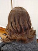 【AMAZING HAIR千歳店/風間】ハイトーンアッシュ×ワンレン