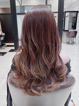 ミューズ 新浦安店(HAIR&NAIL MUSE) レッドブラウンうるツヤ髪イメチェン大人女子チェリーブラウン