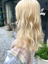 シェリエ(Cherie)&nbsp;抜きっぱなしカラー/ブリーチのみカラー/抜きっぱなしブロンド