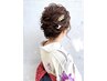 【浴衣着付け＋ヘアセット￥6500  】