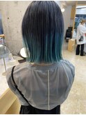 ターコイズブルーのデザインカラー