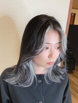 リンドヘアー(Lindo hair) ホワイトフェイスラインカラー