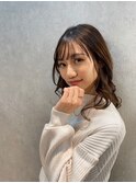 (ayame巣鴨)ヘアアレンジ_シースルーバング_tokio_巣鴨3
