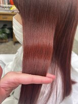 インク ヘアデザイン(incc hair design) ピンクレッドカラー♪