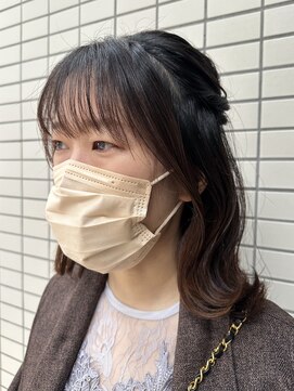 ラウレア(LAULEA) お出かけ前セット/プチアレンジ/ヘアセット/ハーフアップ/セット