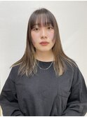 【oasisマミ】大人可愛いフェイスレイヤーインナーベージュ20代